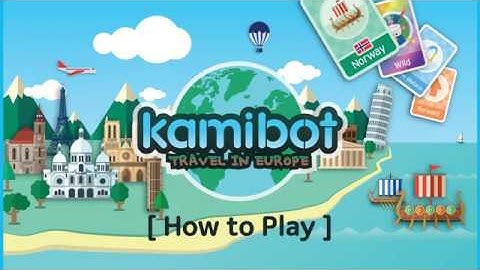 Kamibot: Travel in Europe Boardgame [English Guide]