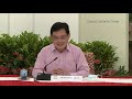 DPM Heng responds to a question at the PMO Press Conference on Leadership Transition: Q2