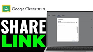 How to Share Google Classroom Link 2025 | How to Send Google Classroom Link (QUICK & EASY)