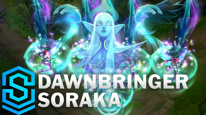 Dawnbringer Soraka Skin Spotlight - League of Lege...