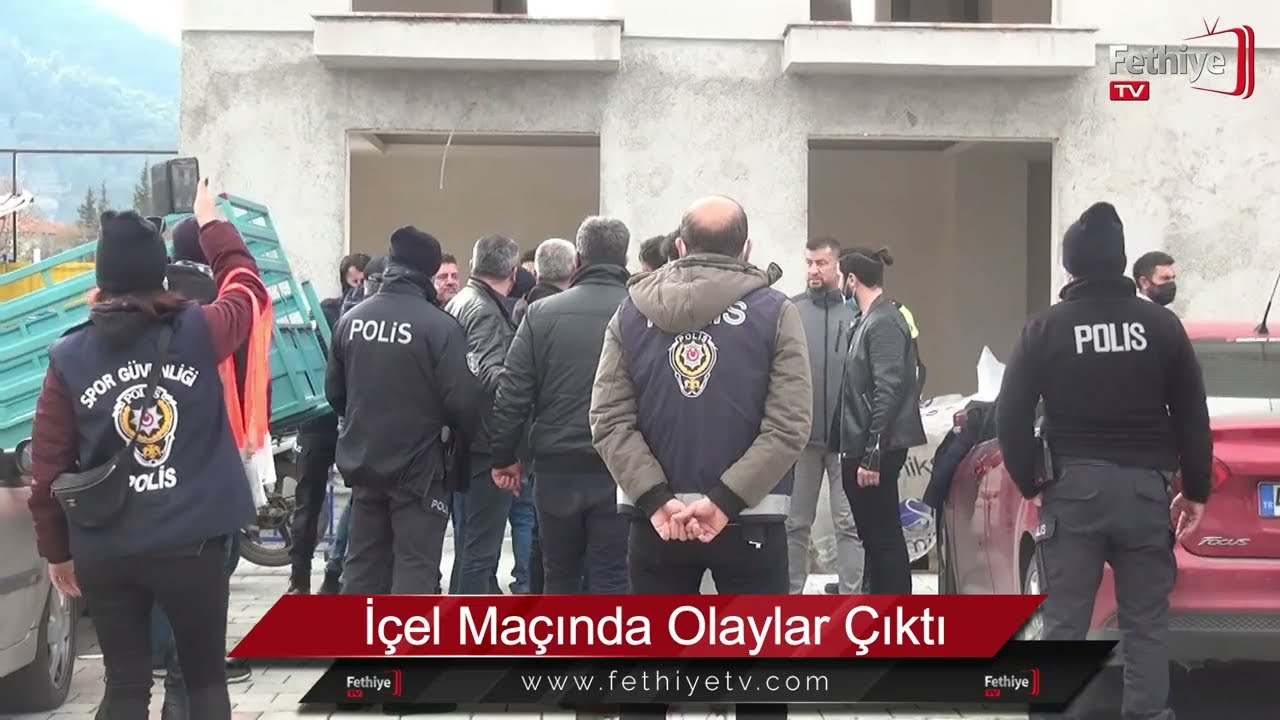 Fethiyespor - İçel İdman Yurdu Maçı'nda Olaylar Yaşandı