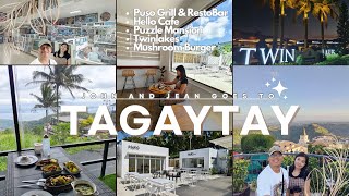 Tagaytay Treats \& Treasures: A Fun-filled Day Trip! | Twin Lakes | Puzzle Mansion | Hello Cafe etc.