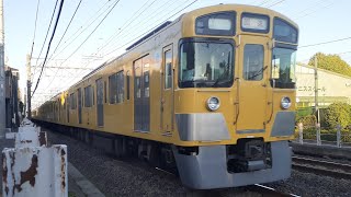【西武新宿線】2000系 レア編成 回送電車