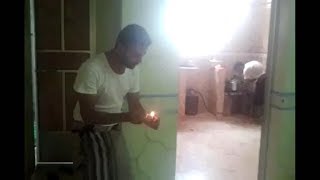 An Amazing Prank By A Room Mate , Lol U Cant Stop Laughing