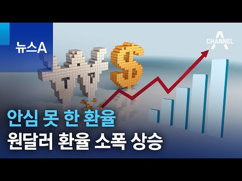 안심 못 한 환율 원달러 환율 소폭 상승 뉴스A 