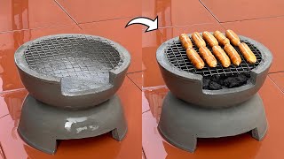 Ideas for an outdoor oven  How to make a beautiful outdoor oven with cement