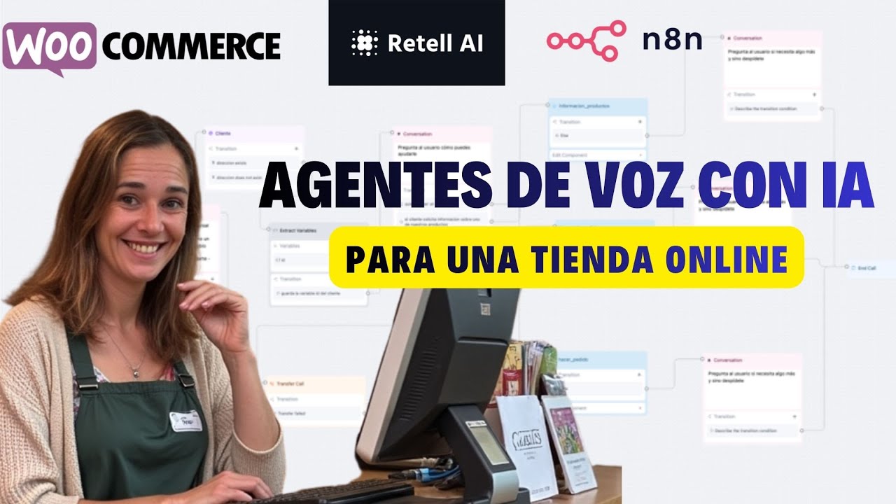 Creando un agente de IA para llamadas de Retell AI en un ecommerce | Desde 0 con Conversational Flow