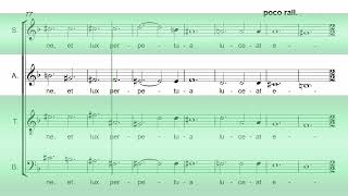 Fauré's Requiem Part 6   Libera Me   Alto Chorus Rehearsal Aid