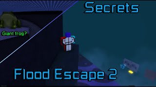 All Secrets in Roblox Flood Escape 2