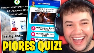 FAZENDO OS PIORES QUIZ DO TIKTOK!