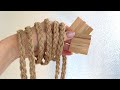 КРАСИВА ІДЕЯ для ДЕКОРУ своїми руками / Jute craft idea