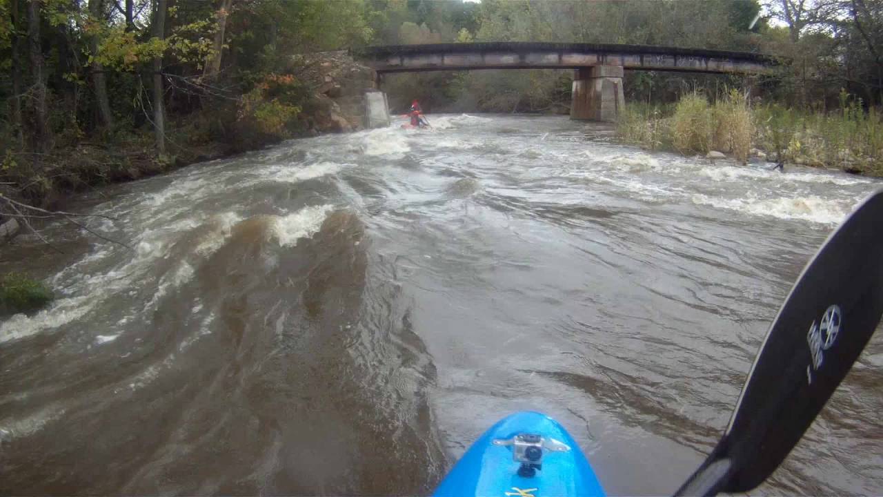 Kayaking Sand Creek 9252016 YouTube