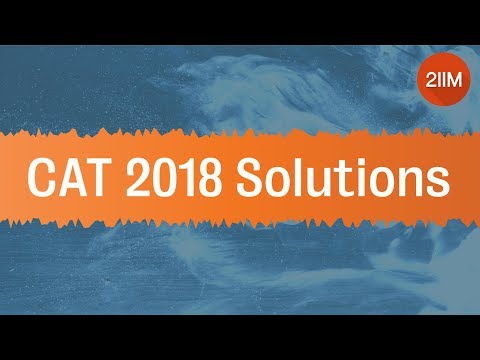 CAT 2018 Question
