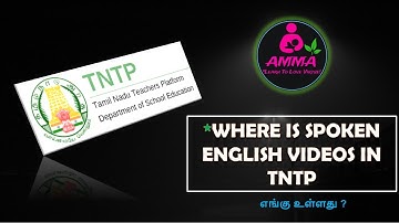 HOW TO SEE SPOKEN ENGLISH VIDEOS IN TNTP