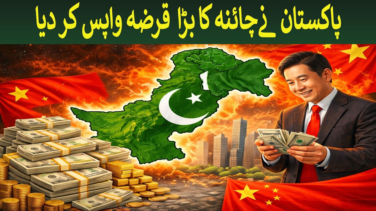 Pakistan repaid a huge Chinese loan.