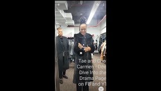 Chef Carmen tricking up all her money on FUR COATS for Tae, extravagant dinners and events.. Yikes!!