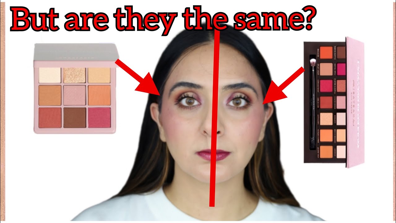 YouTube Comparisons Mini New Palette- - Anastasia Eyeshadow Beverly ABH Hills Modern Renaissance