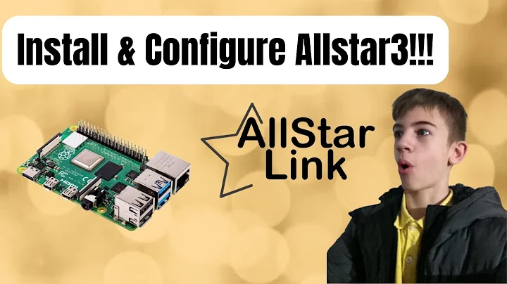 How to Install Configure Allstar3 ASL3 with Allmon3, Echolink, and DVSwitch. Part 1