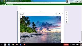 Sidebar tools in Google Forms