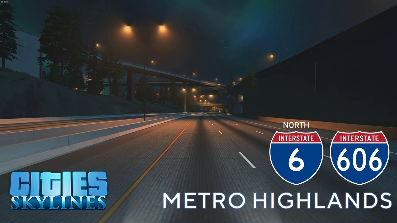 Cities Skylines First Person Drive Going to Pickup Dinner YouTube