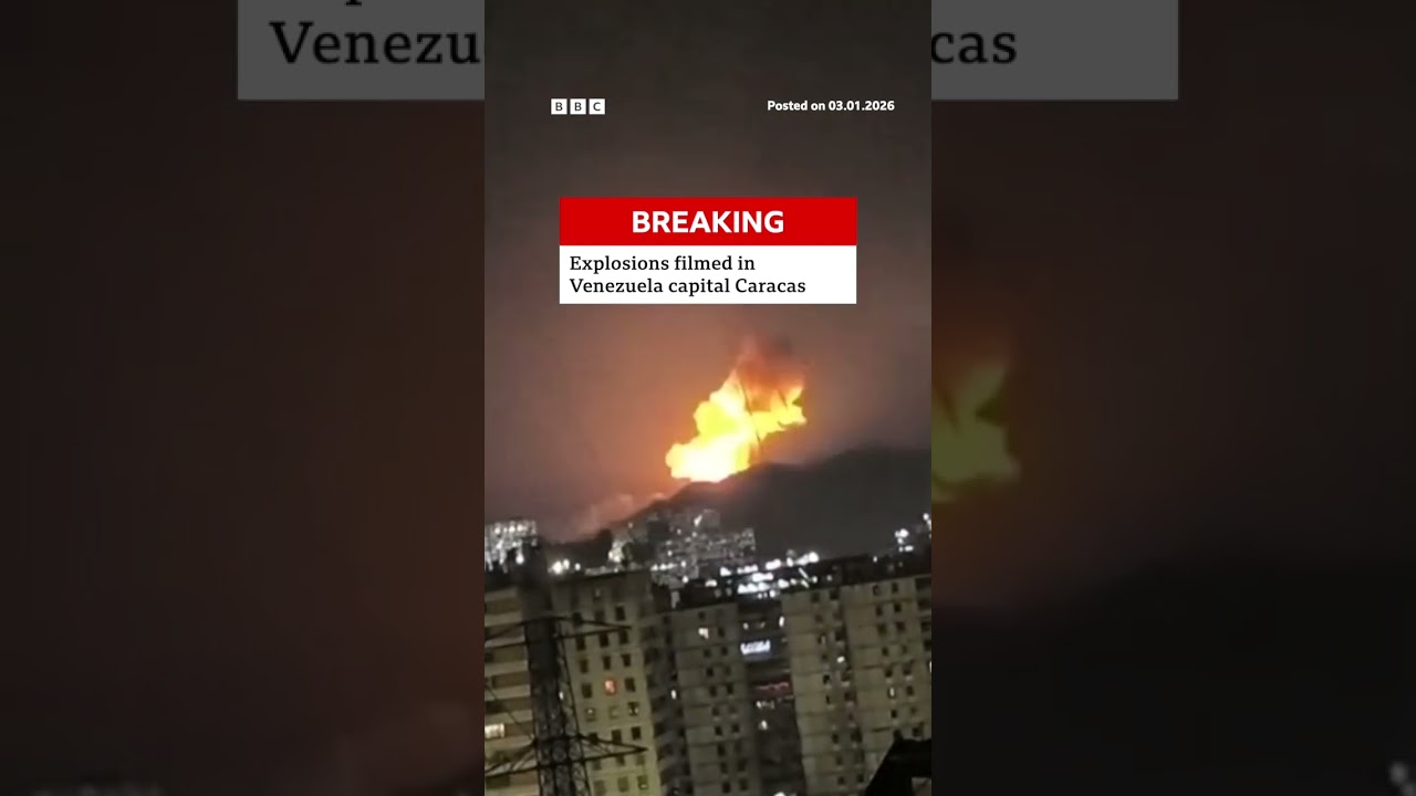 Donald Trump has ordered strikes on Caracas, officials tell CBS News. #Venezuela #BBCNews