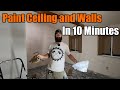 The Fastest Way To Paint A Room | Pro Painter For 20 Years | THE HANDYMAN |
