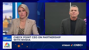 Check Point Software CEO Nadav Zafrir on why partnership with Nvidia is important
