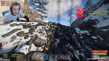 XQC AND GREEK ARE PISSED   OTV RUST SERVER