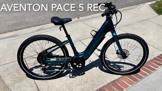 First Look Aventon Pace 5 REC E-Bike New Model Release