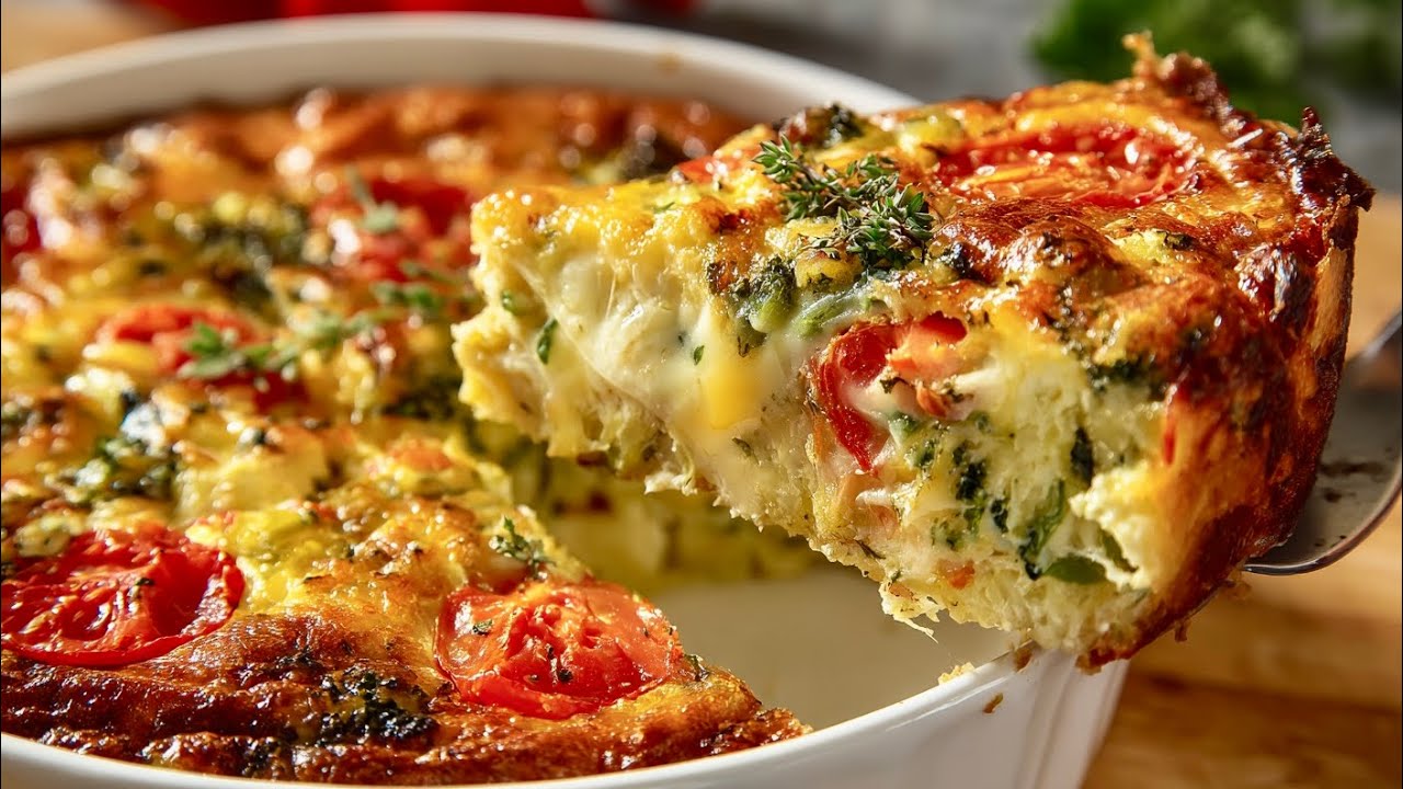 Alle suchen dieses Rezept! Zucchinikuchen! Rezept mit gebackenen Zucchini und Kartoffeln!