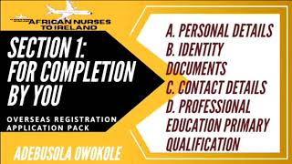 STEP 2: NMBI Application Process