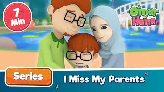 [NO INSTRUMENTS] Omar & Hana | I Miss My Parents | Islamic cartoon Resimi