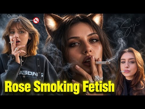 Heavy Smoking Unknown Plus Size Model Rose | Hot Girl Smoking🚬 Cigarettes🚬Bio & Facts 