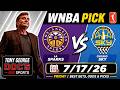 WNBA Pick - Los Angeles Sparks vs Chicago Sky Prediction, 7/17/2026 Best Bets, Odds & Betting Tips
