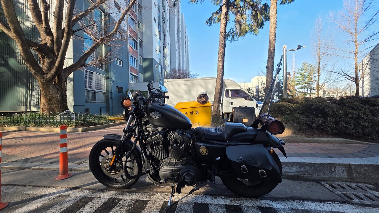 아름다운 대전 321. 할리 데이비슨 아이언883 프레데릭을 타고 
