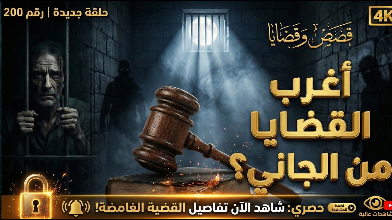 أغرب القضايا ⚖︎ من الجاني؟ | ملفات حصرية من الإذاعه البوليسيه وأرشيف المحاكم 😱