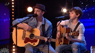 Vignette de la vidéo "Britain's Got Talent 2018 Jack & Tim Adorable Father & Son Duet Full Audition S12E03 | Popcorn"