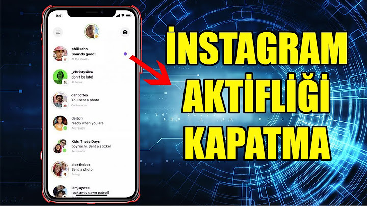 İNSTAGRAM AKTİFLİK KAPATMA (ÇOK BASİT !!!)