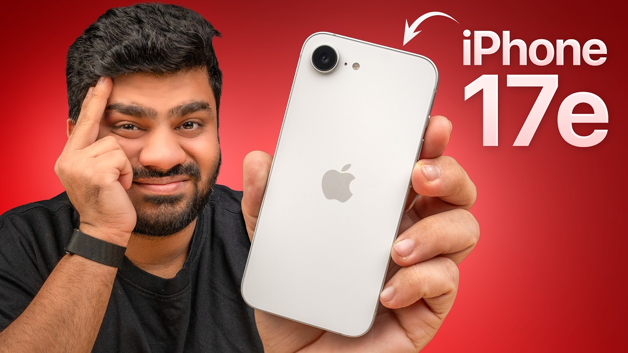 iPhone 17e Unboxing + Quick Review | Apple’s Cheapest iPhone 😭 - YouTube