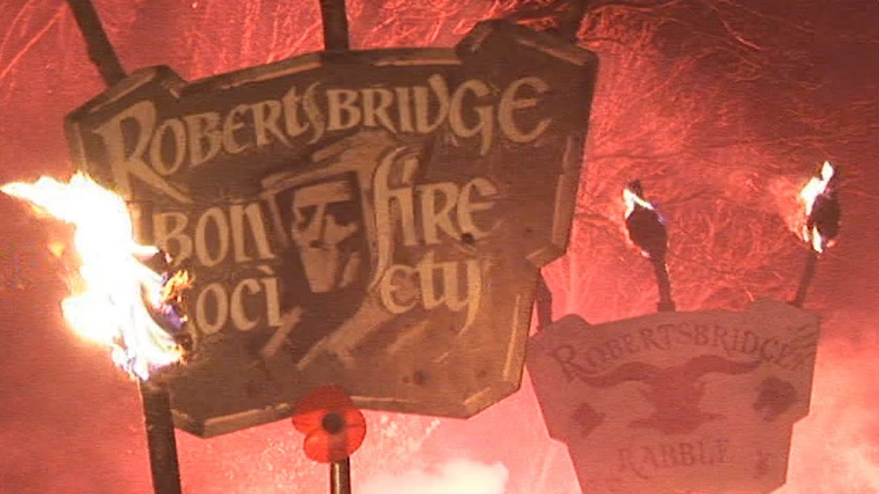 Robertsbridge Bonfire twenty-nine years 1991 to 2019