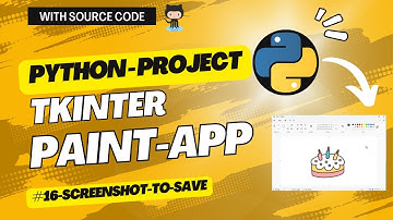 Save Image in Tkinter Python Canvas | Save Image | Paint app - 16