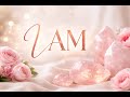 I AM 💗 | Rose Quartz Affirmations | 528 Hz Heart Healing | Rose Quartz Radio