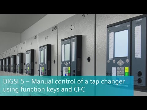 DIGSI 5 - Tips and Tricks - Manual control of a tap changer