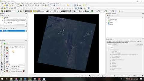Computing Reflectance Using the SCP Plugin  in QGIS 3.10 (Lab 4 - v1)
