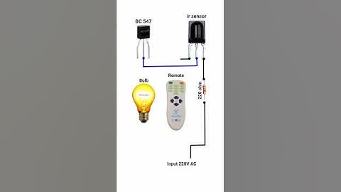 ir sensor remote control light #shorts #pbexperiment
