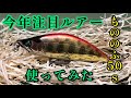 今年注目ルアー　バスデイ　　　　　　　もののふ50s 使ってみた　　　　　　　　　　　　　　　渓流ルアー　渓流ベイトフィネス　　　　　　　カルカッタコンクエスト bfs