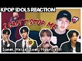 [K-pop Idols] Dancing & Singing to TWICE I Can't Stop Me | Chan, ITZY, Somi, Eunji, Hyeri, etc react