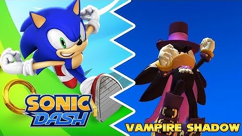 Vampire Shadow the Hedgehog Gameplay walkthrough #sonicdash #salvicgamer #trending #vampire