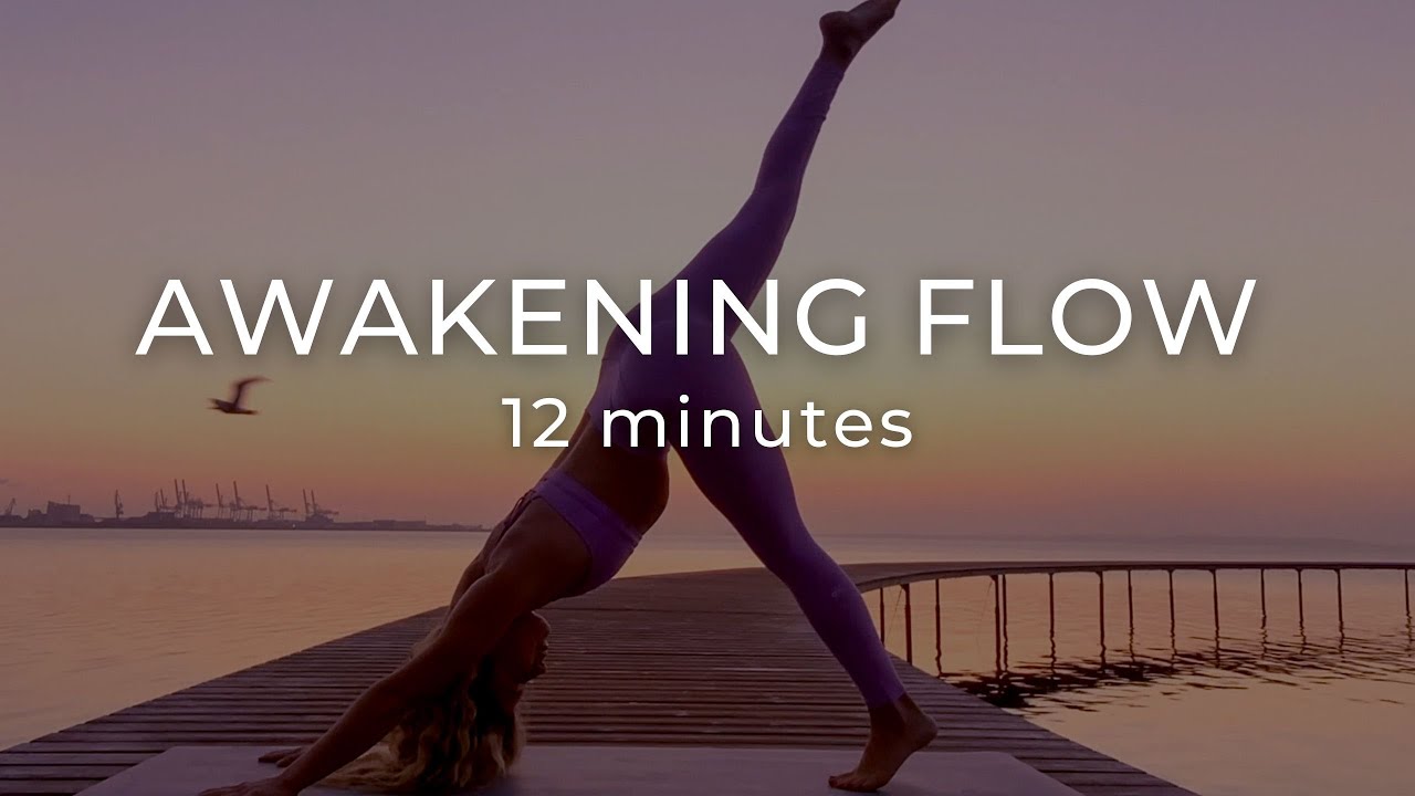 12 Min Awakening Yoga Flow | Yoga to Fully Connect with Your Body and Feel Amazing | Yoga By Nicole