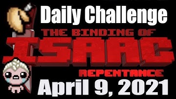 The Binding of Isaac: Repentance - April 9th 2021 Daily Challenge Run